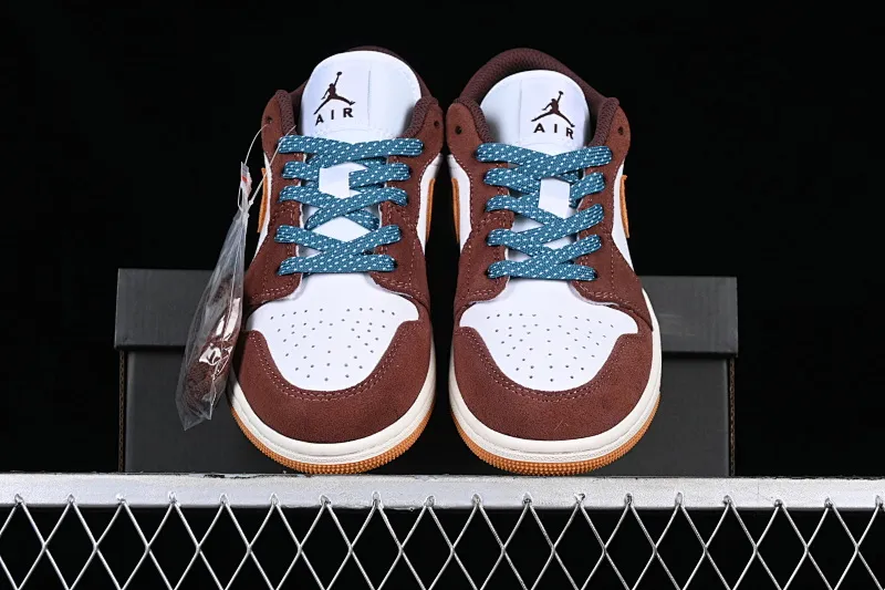 All categories Air Jordan Jordan series basketball shoes Air Jordan 1 Low Z version Air Jordan 1 Low "Cacao Wow" AJ1 Joe 1 Mocha color low-top cultural casual sneakers FB2216-200
